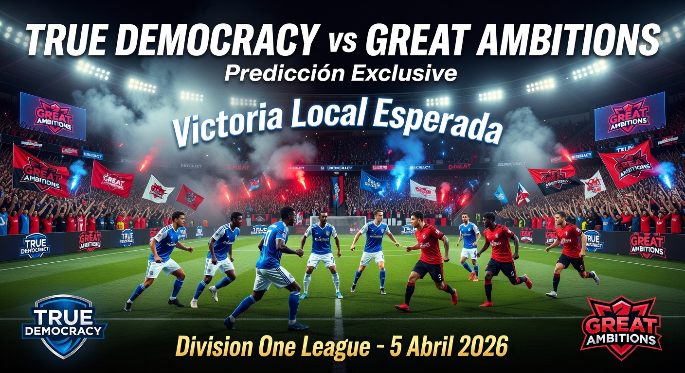 True Democracy vs Great Ambitions Pronóstico / Prediction