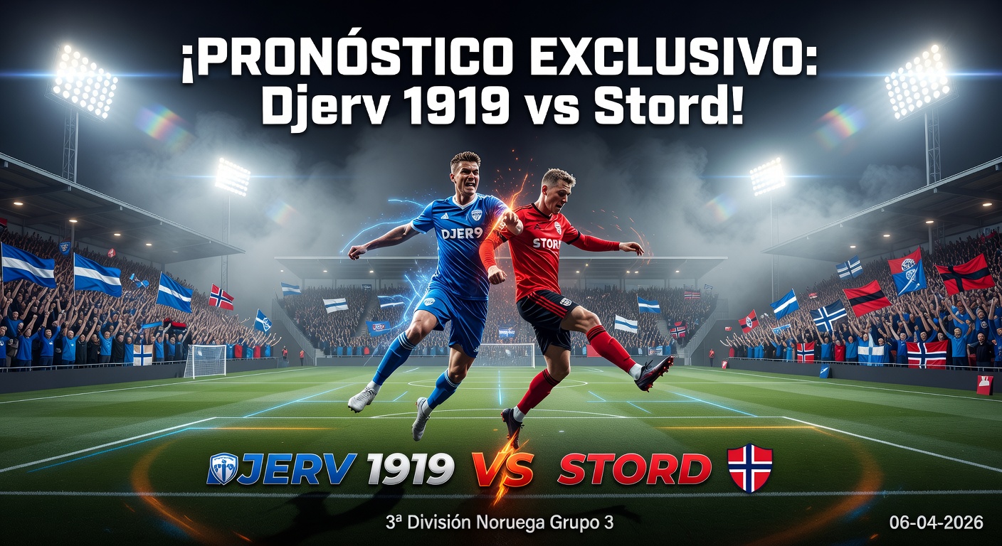 Djerv vs Stord Pronóstico / Prediction