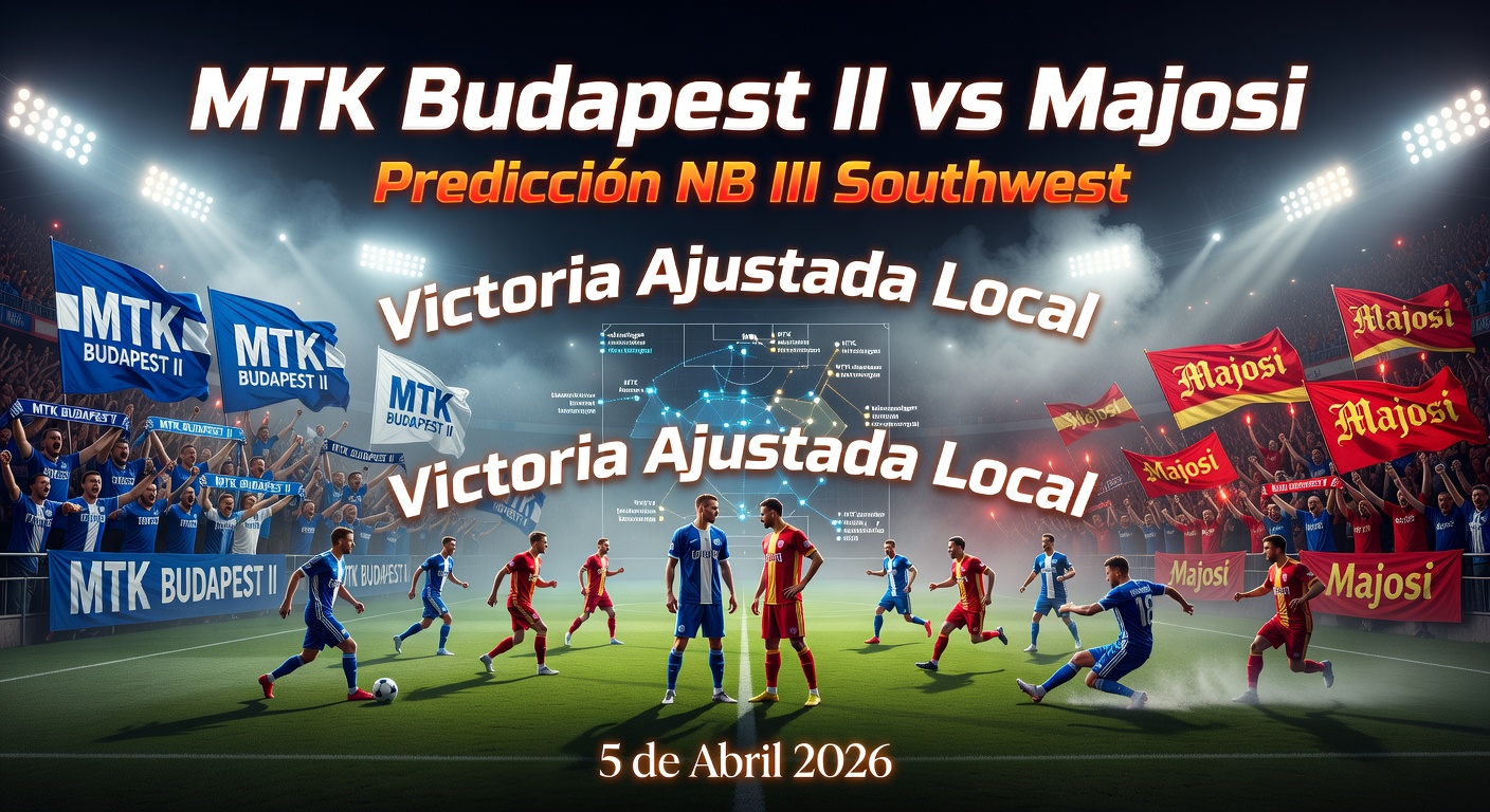 MTK Budapest II vs Majosi Pronóstico / Prediction