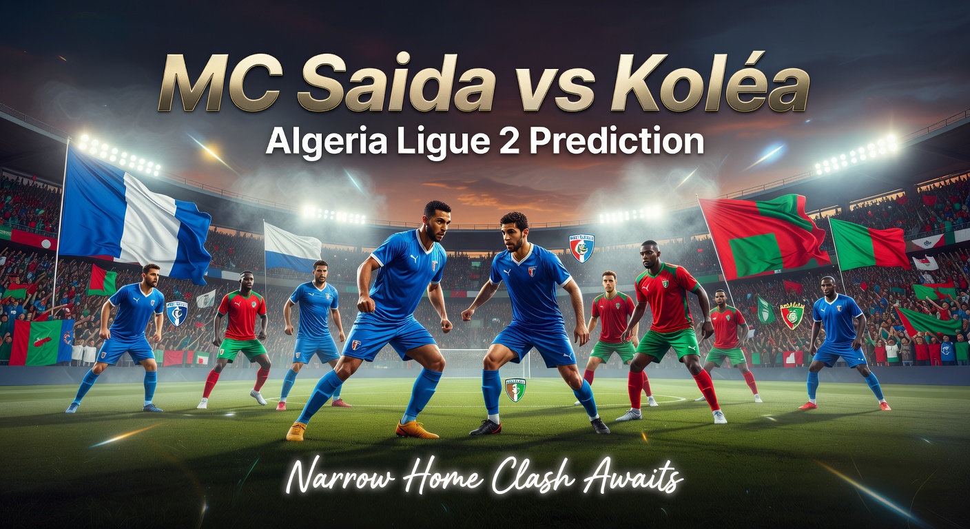 MC Saida vs Koléa Pronóstico / Prediction