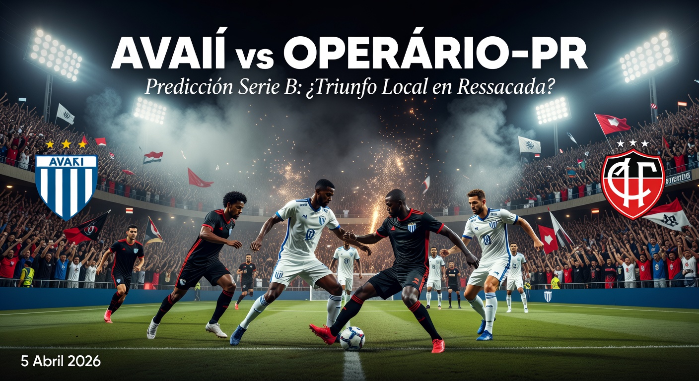 Avai vs Operario-PR Pronóstico / Prediction