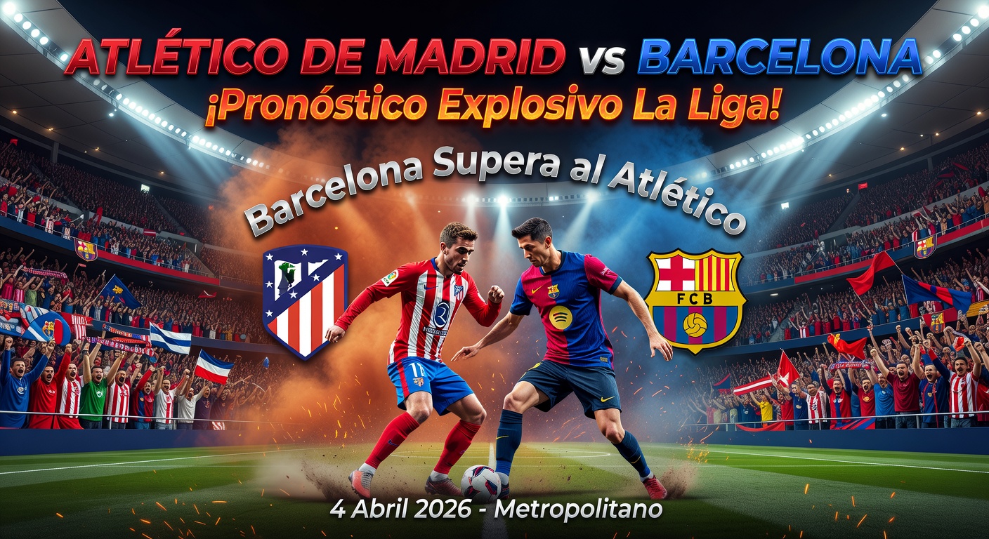 Atletico Madrid vs Barcelona Pronóstico / Prediction