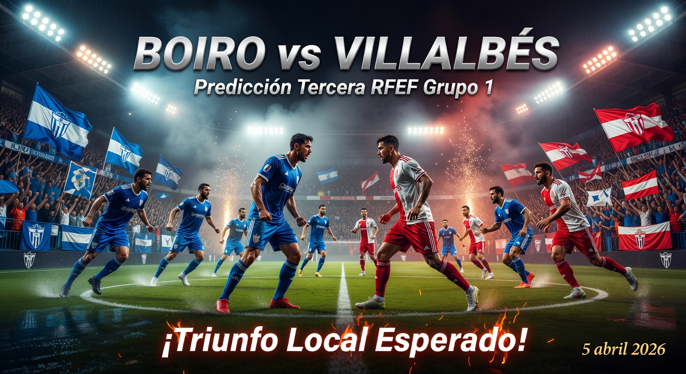 Boiro vs Villalbés Pronóstico / Prediction