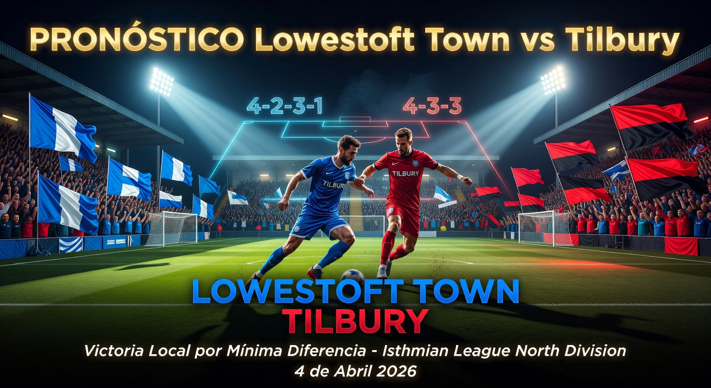 Lowestoft Town vs Tilbury Pronóstico / Prediction
