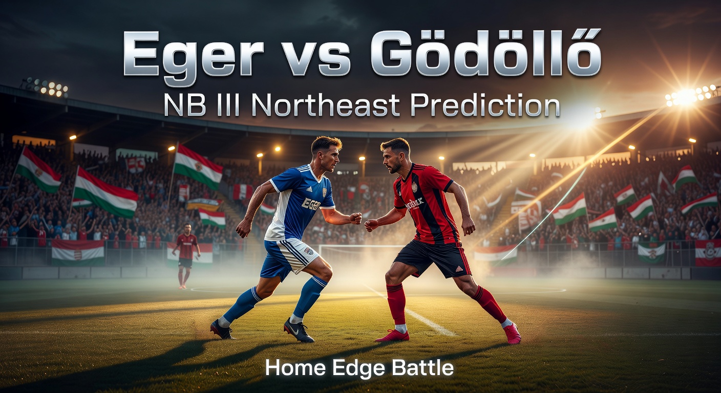 Eger vs Gödöllő Pronóstico / Prediction