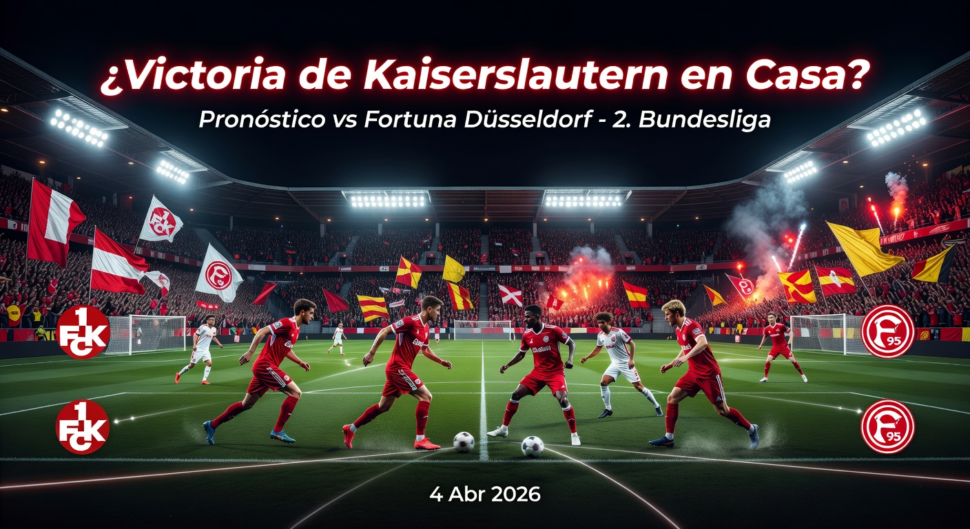 1. FC Kaiserslautern vs Fortuna Düsseldorf Pronóstico / Prediction