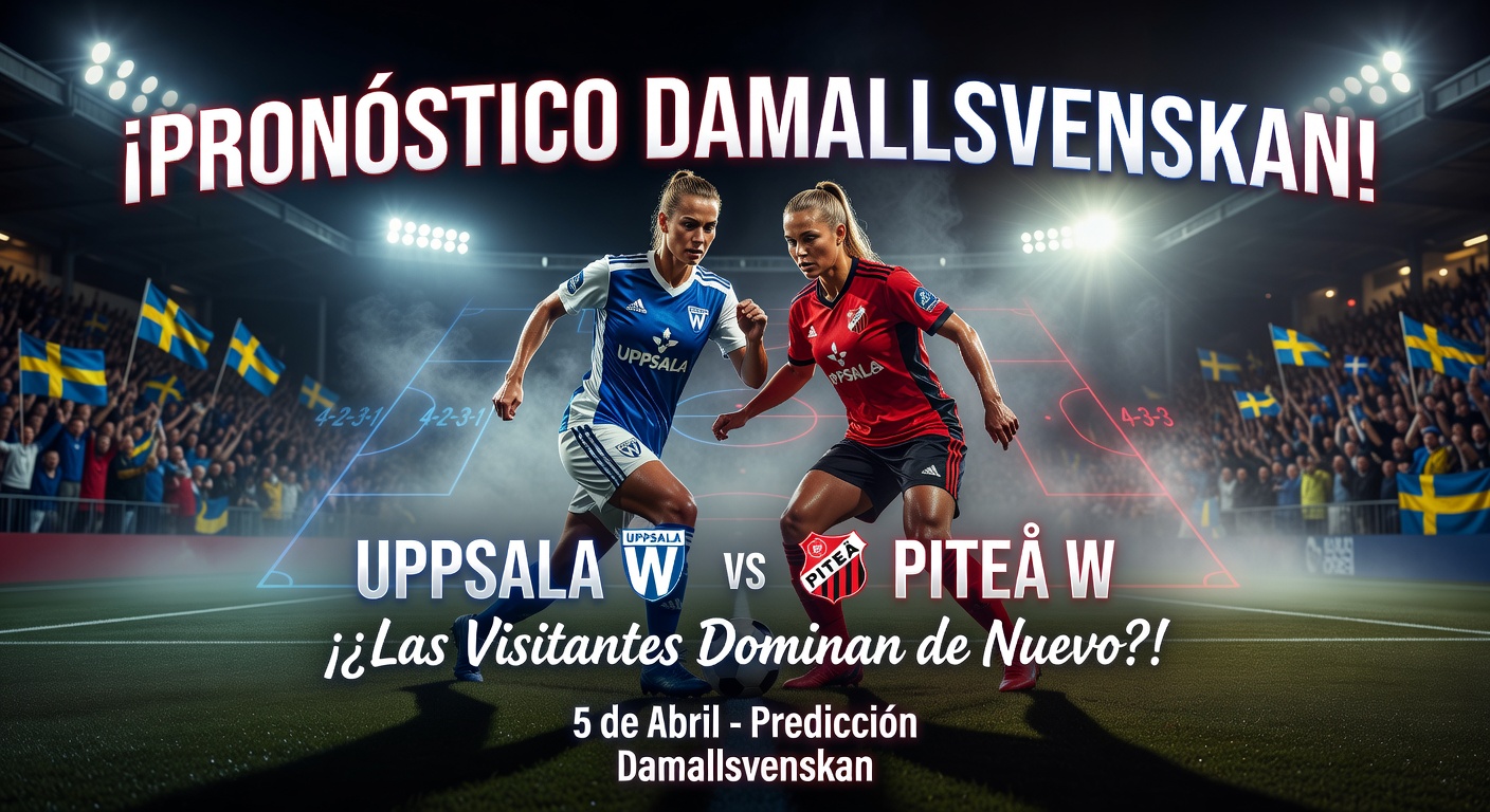 Uppsala W vs Piteå W Pronóstico / Prediction