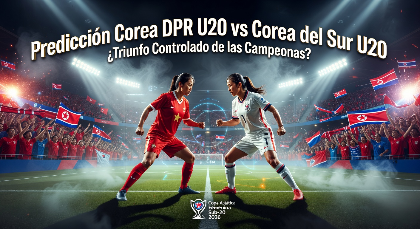 Korea DPR U20 vs Korea Republic U20 W Pronóstico / Prediction