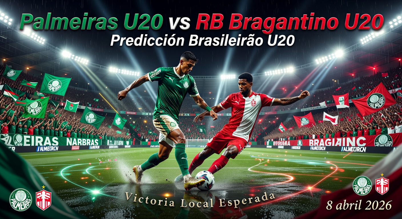 Palmeiras U20 vs RB Bragantino U20 Pronóstico / Prediction