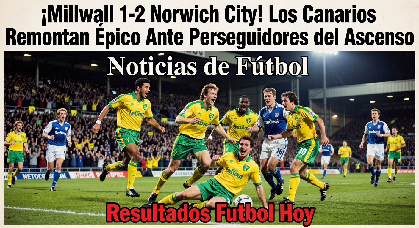 Millwall 1-2 Norwich City - Championship (BBC Sport, FT)