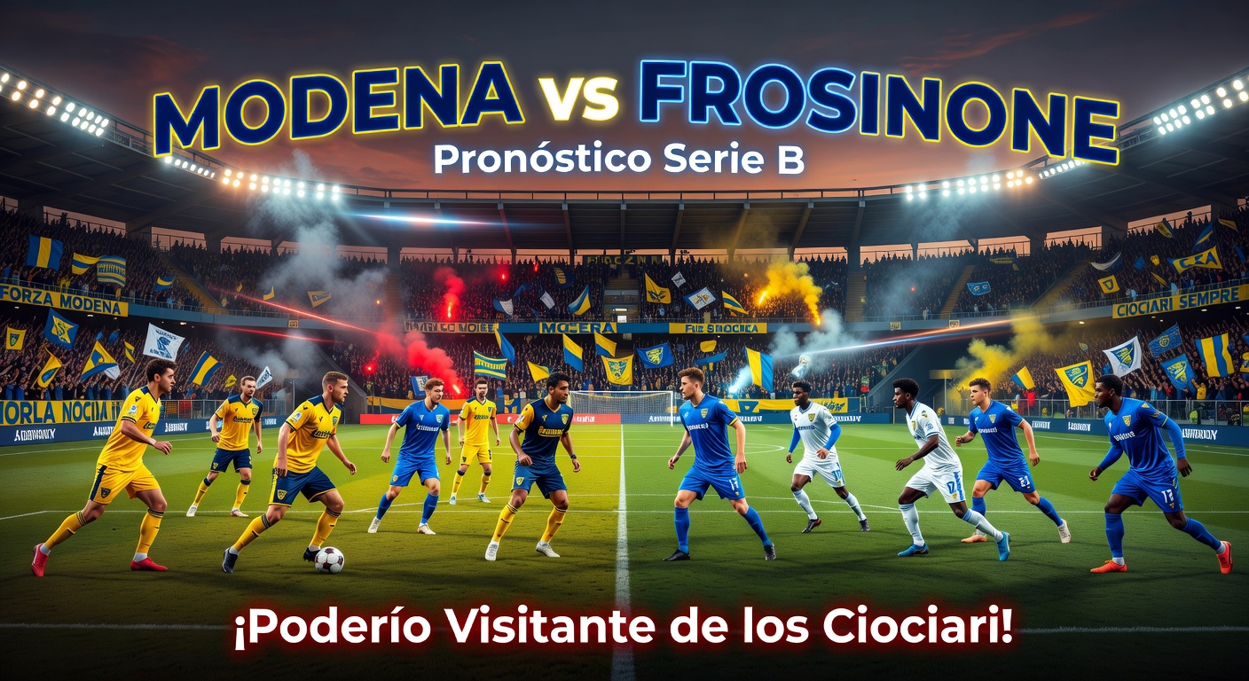 Modena vs Frosinone Pronóstico / Prediction