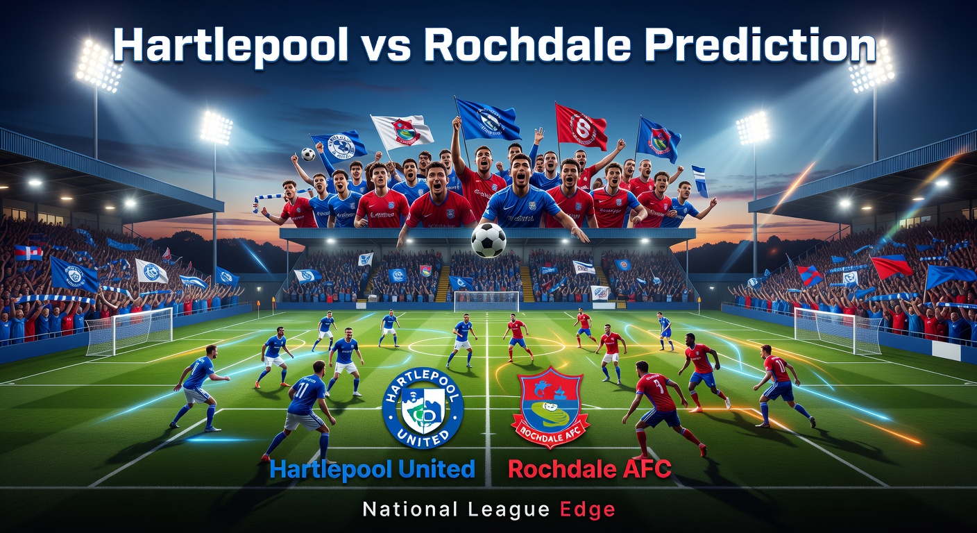 Hartlepool vs Rochdale Pronóstico / Prediction