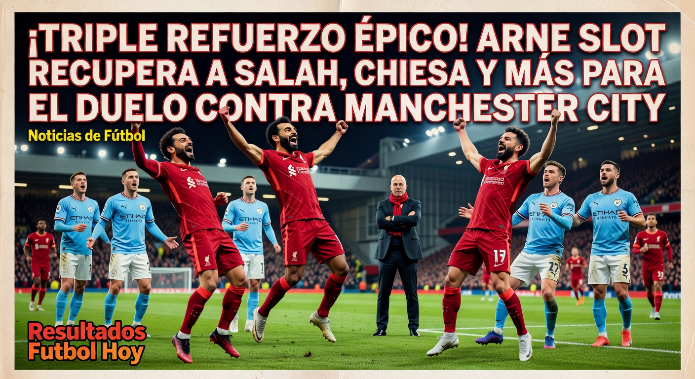 Liverpool get triple injury boost ahead of Man City clash (Read Liverpool FC)