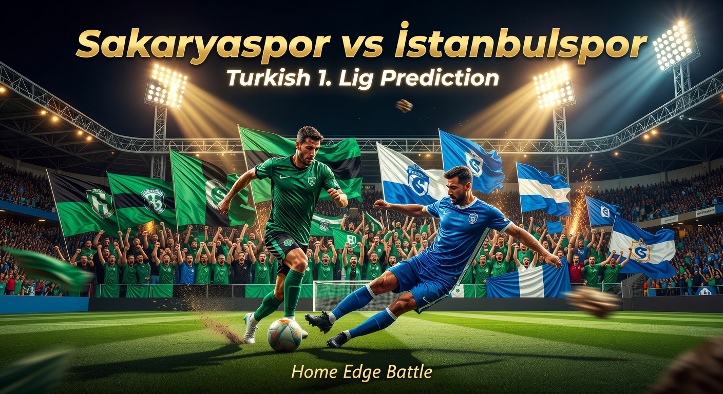 Sakaryaspor vs İstanbulspor Pronóstico / Prediction