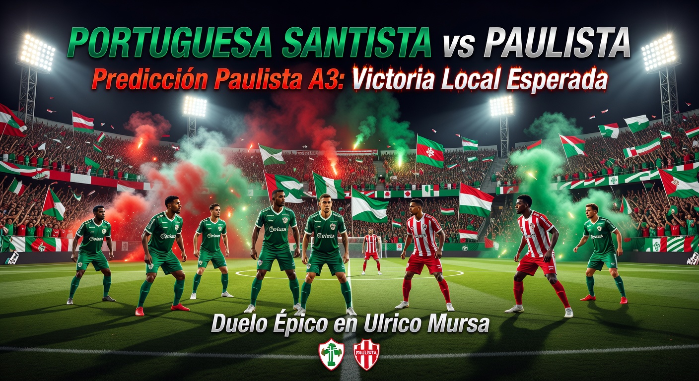 Portuguesa Santista vs Paulista Pronóstico / Prediction
