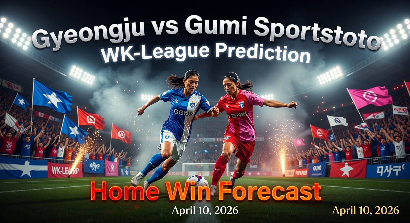 Gyeongju vs Gumi Sportstoto Pronóstico / Prediction