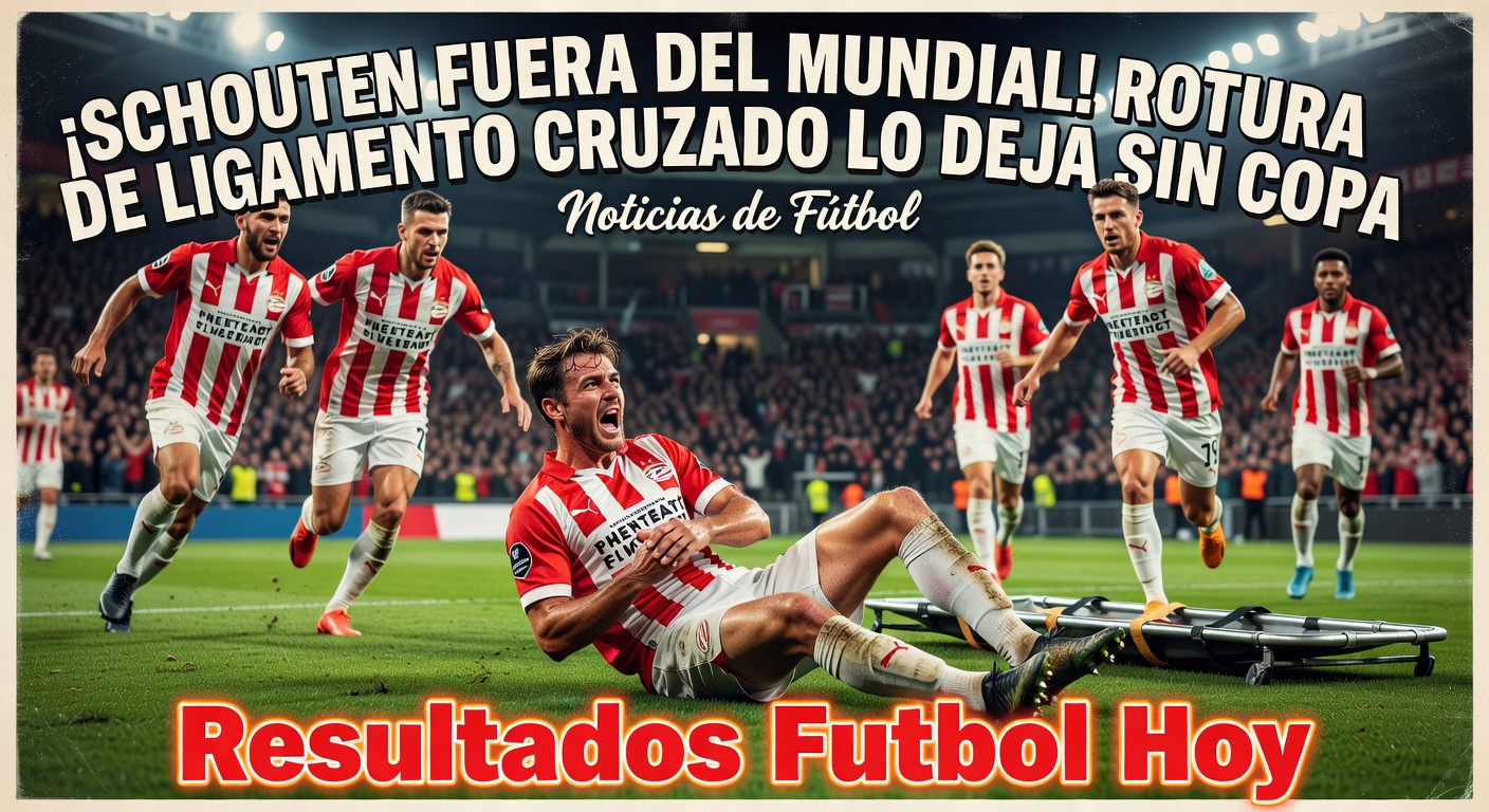 PSV Captain Jerdy Schouten Ruled Out of World Cup After ACL Surgery