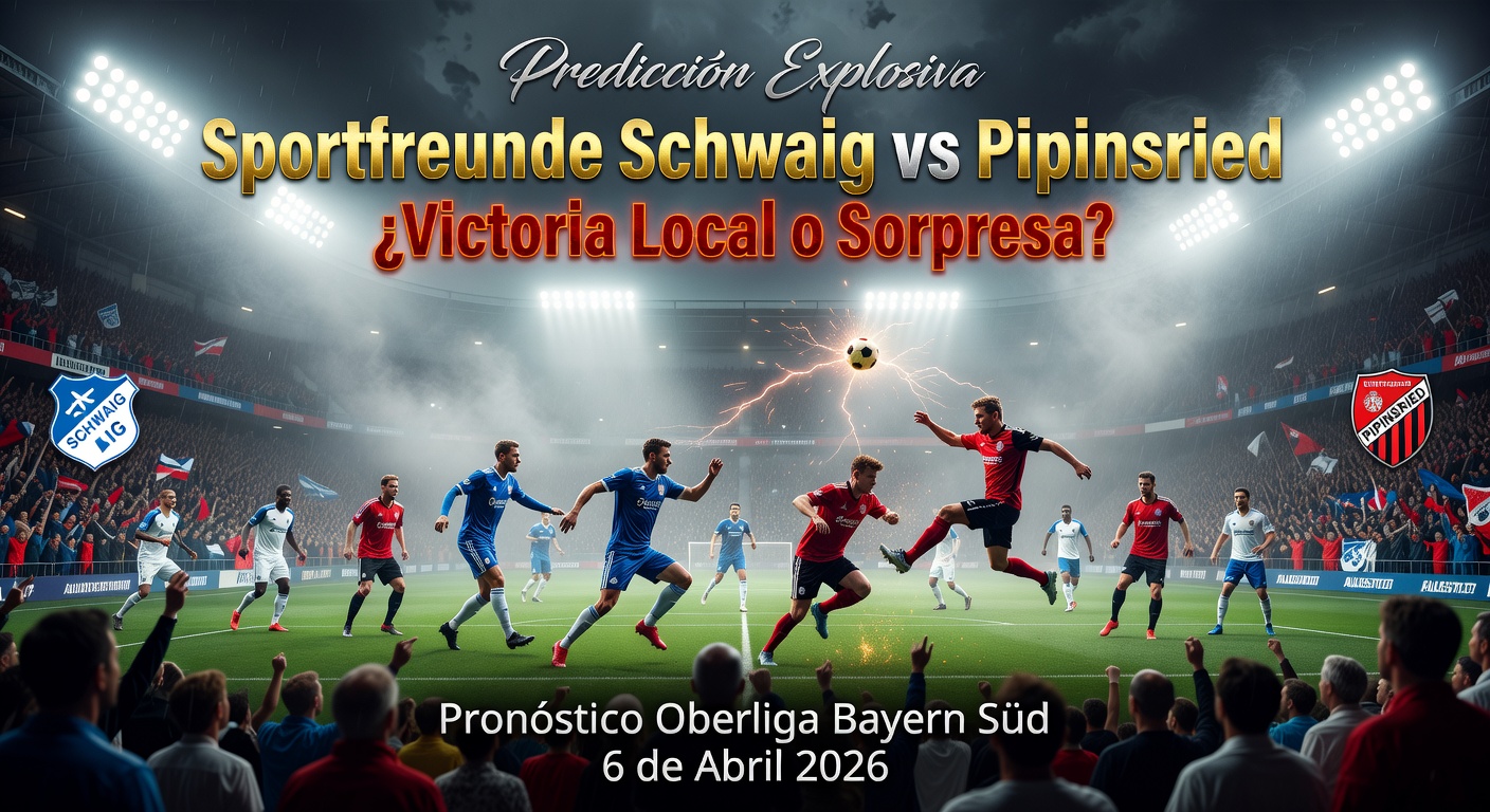 Sportfreunde Schwaig vs Pipinsried Pronóstico / Prediction
