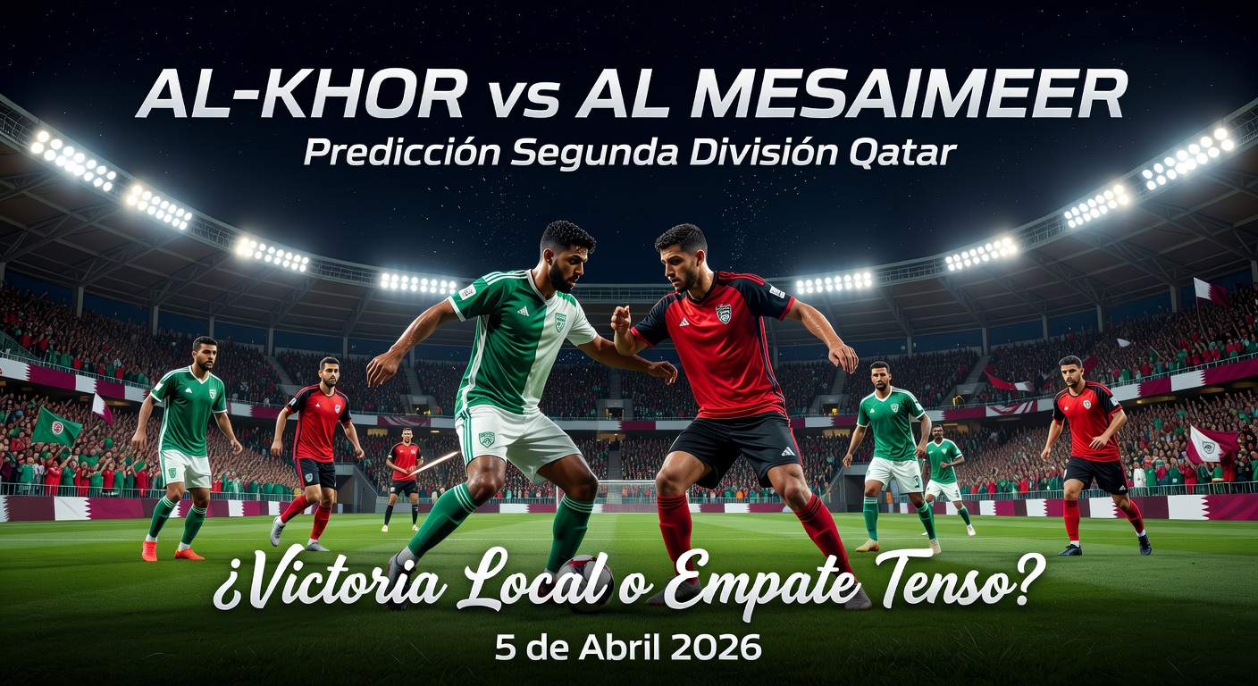 Al-Khor vs Al Mesaimeer Pronóstico / Prediction