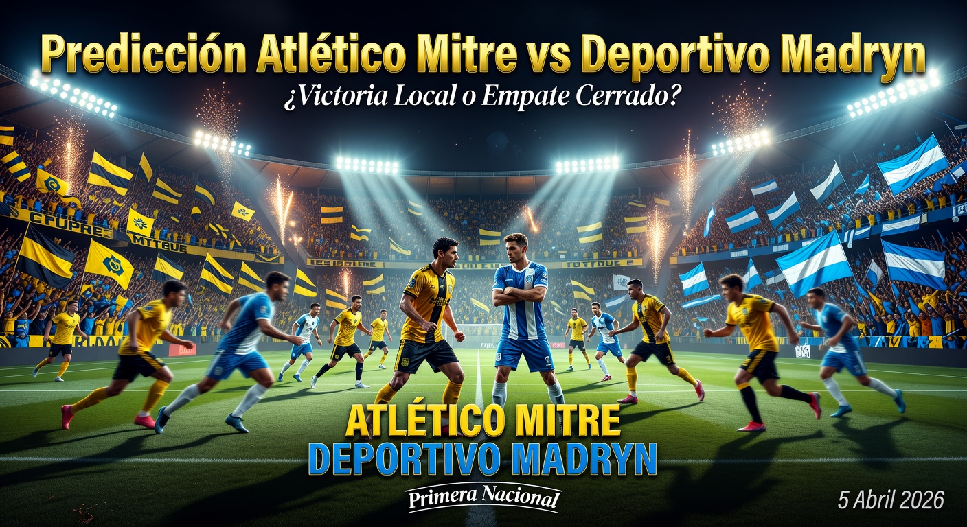 Atletico Mitre vs Deportivo Madryn Pronóstico / Prediction