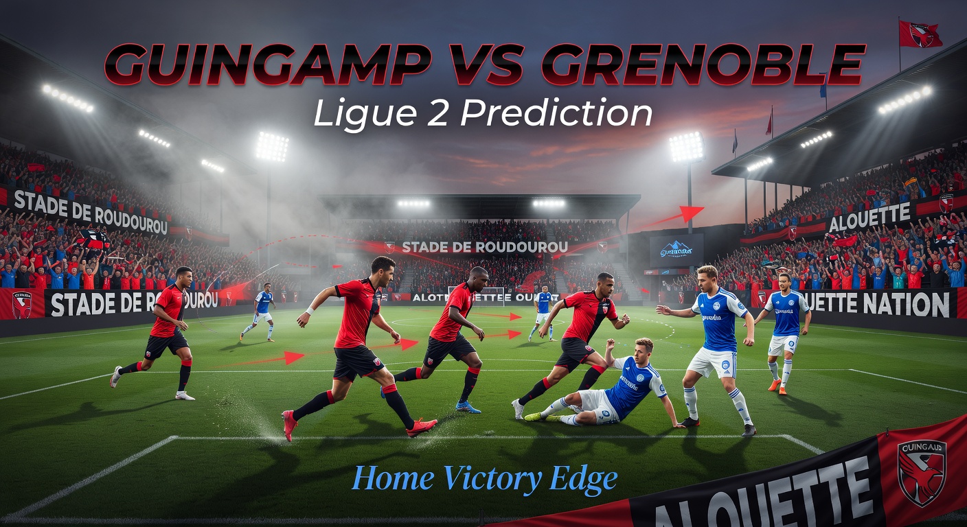 Guingamp vs Grenoble Pronóstico / Prediction