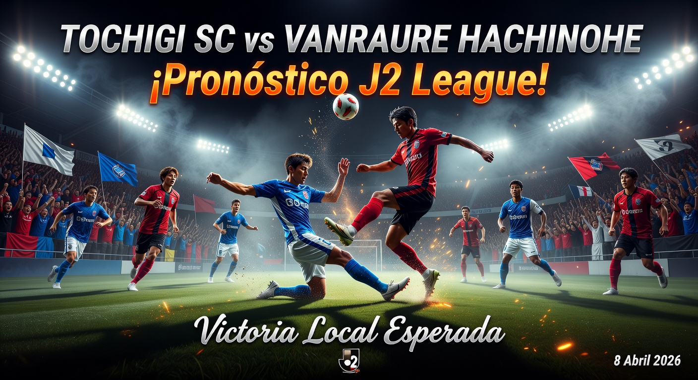 Tochigi SC vs Vanraure Hachinohe Pronóstico / Prediction