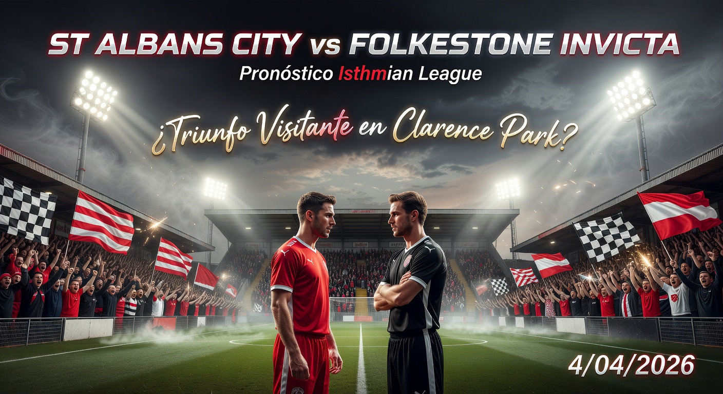 St Albans City vs Folkestone Invicta Pronóstico / Prediction
