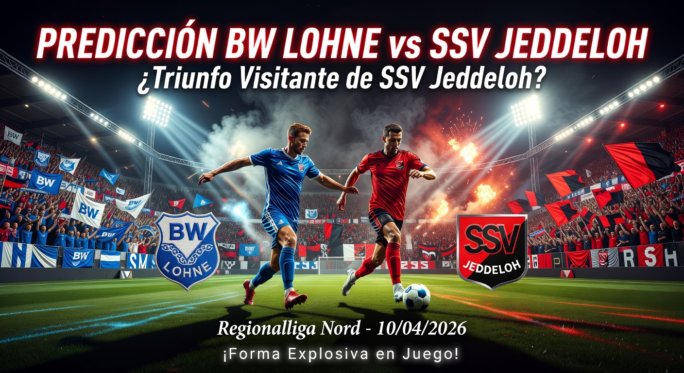 BW Lohne vs SSV Jeddeloh Pronóstico / Prediction