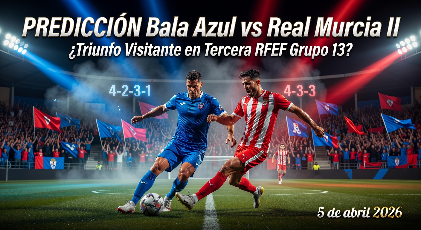 Bala Azul vs Real Murcia II Pronóstico / Prediction