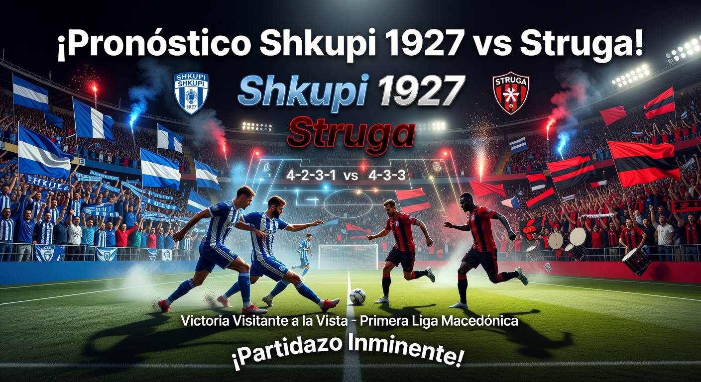 Shkupi 1927 vs Struga Pronóstico / Prediction
