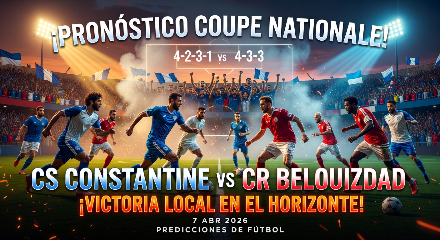 CS Constantine vs CR Belouizdad Pronóstico / Prediction