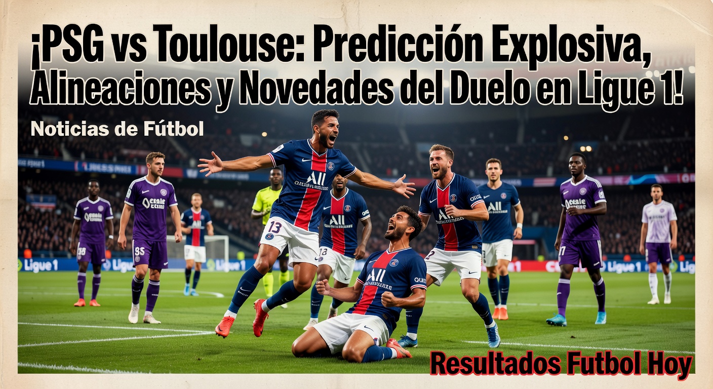 PSG vs Toulouse in Ligue 1