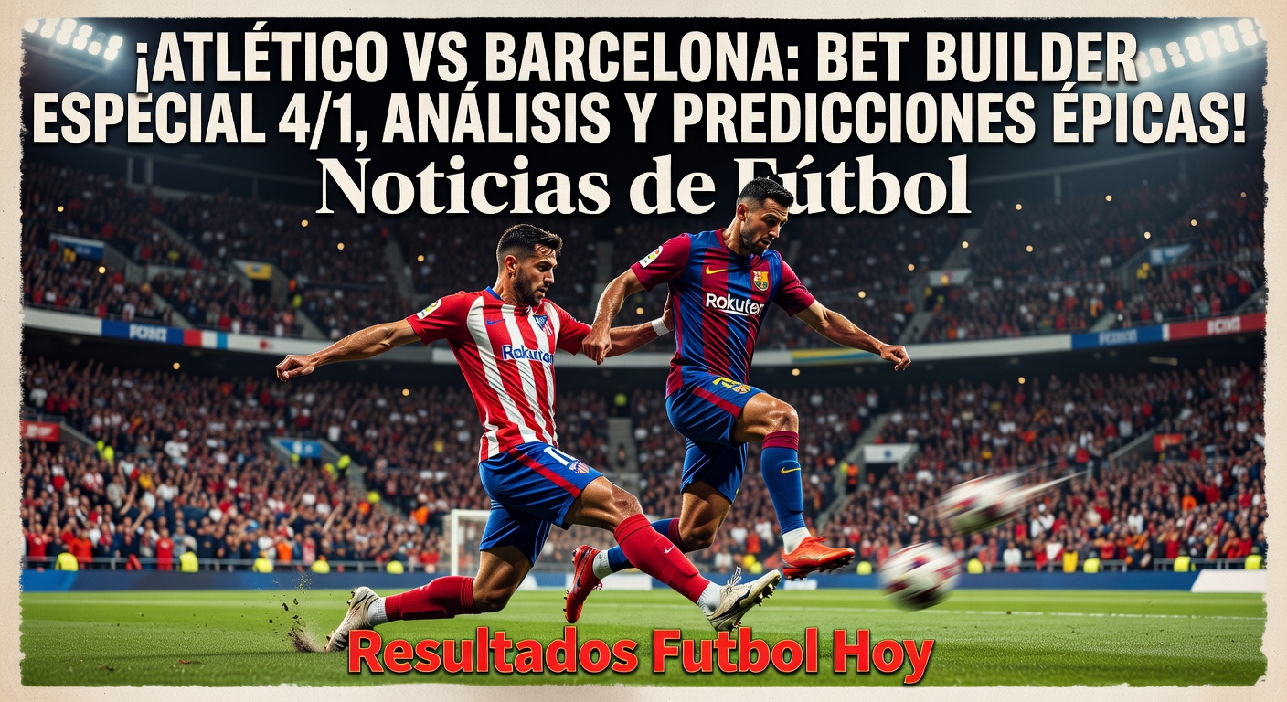 Atletico Madrid vs Barcelona: Bet Builder Tips Available