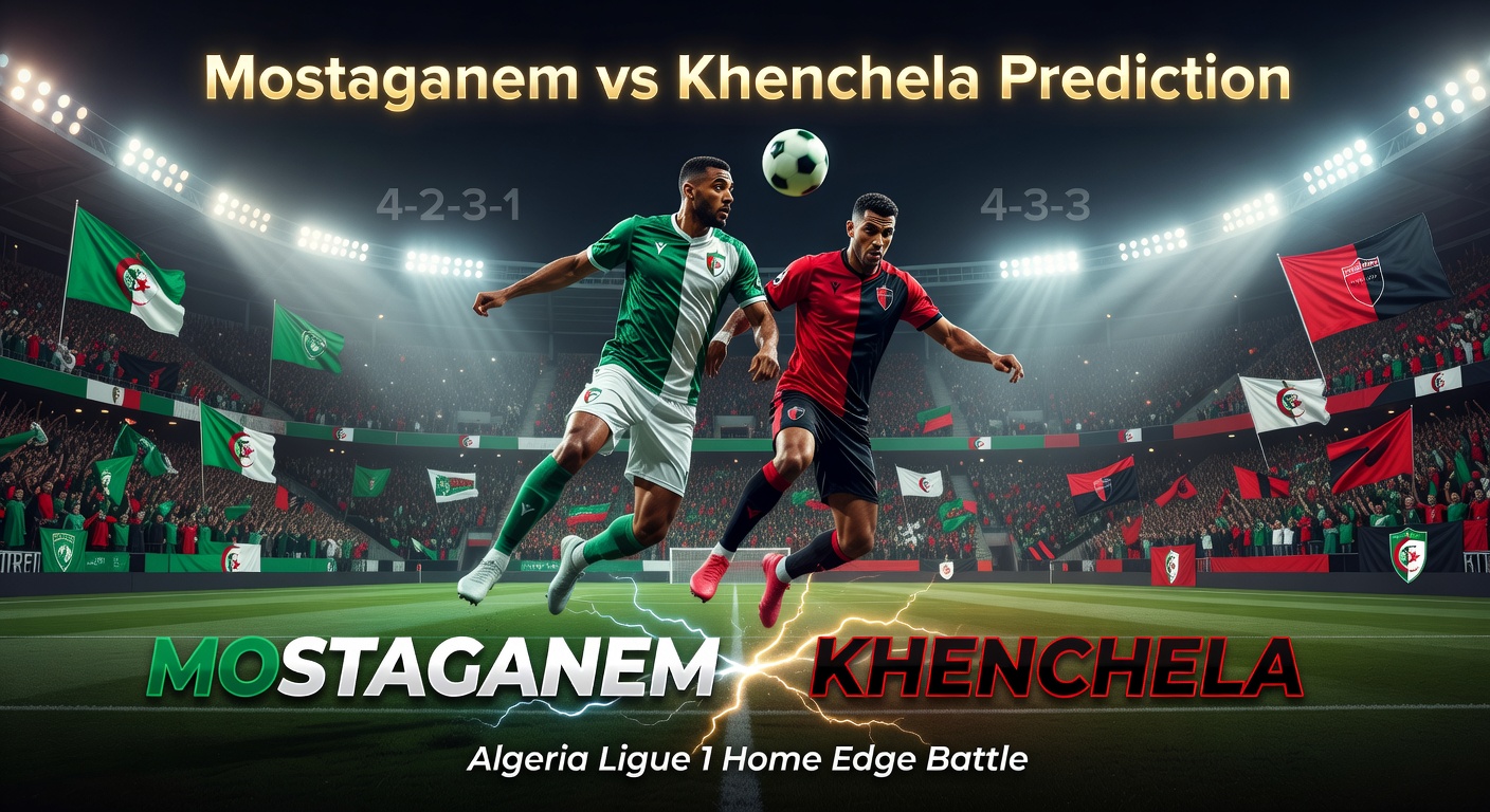 Mostaganem vs Khenchela Pronóstico / Prediction