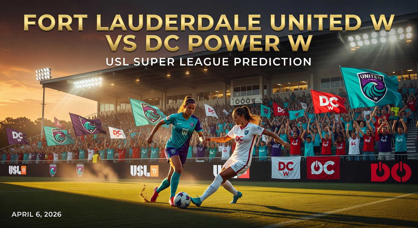 Fort Lauderdale United W vs DC Power W Pronóstico / Prediction