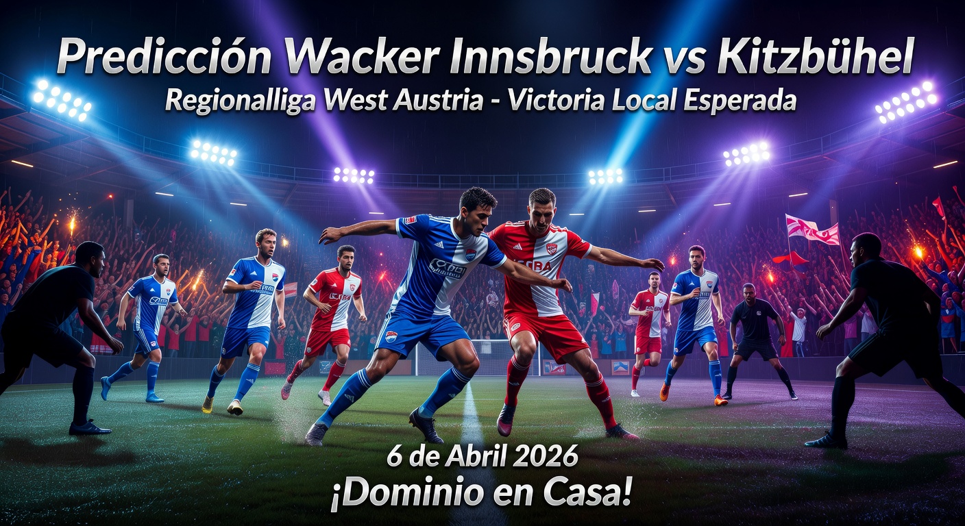 Wacker Innsbruck vs Kitzbühel Pronóstico / Prediction