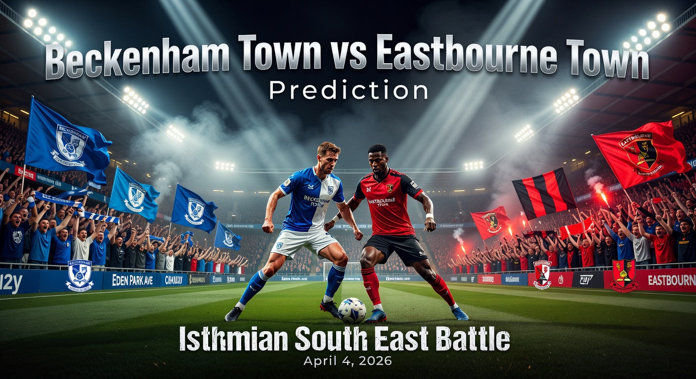 Beckenham Town vs Eastbourne Town Pronóstico / Prediction