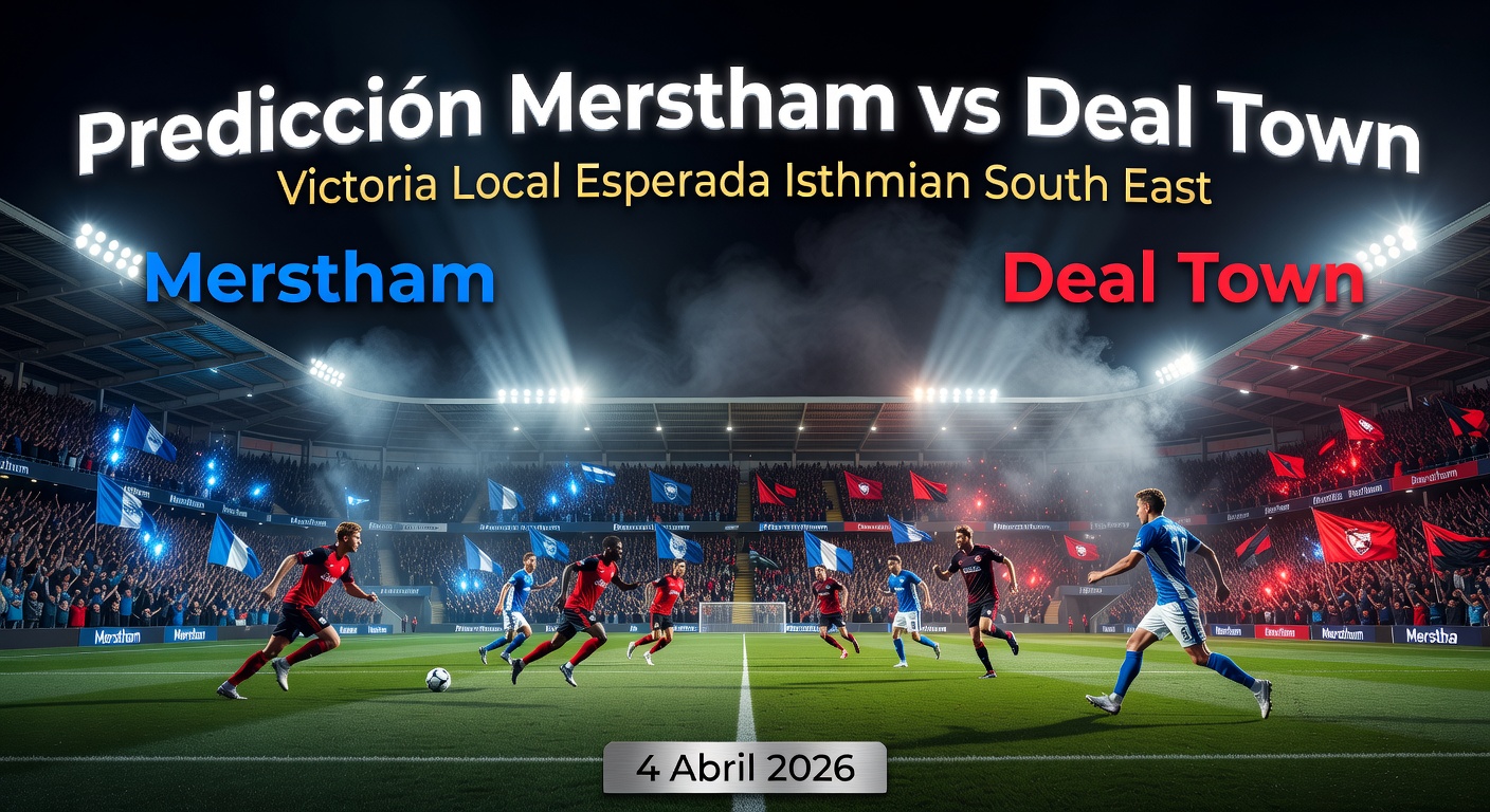 Merstham vs Deal Town Pronóstico / Prediction