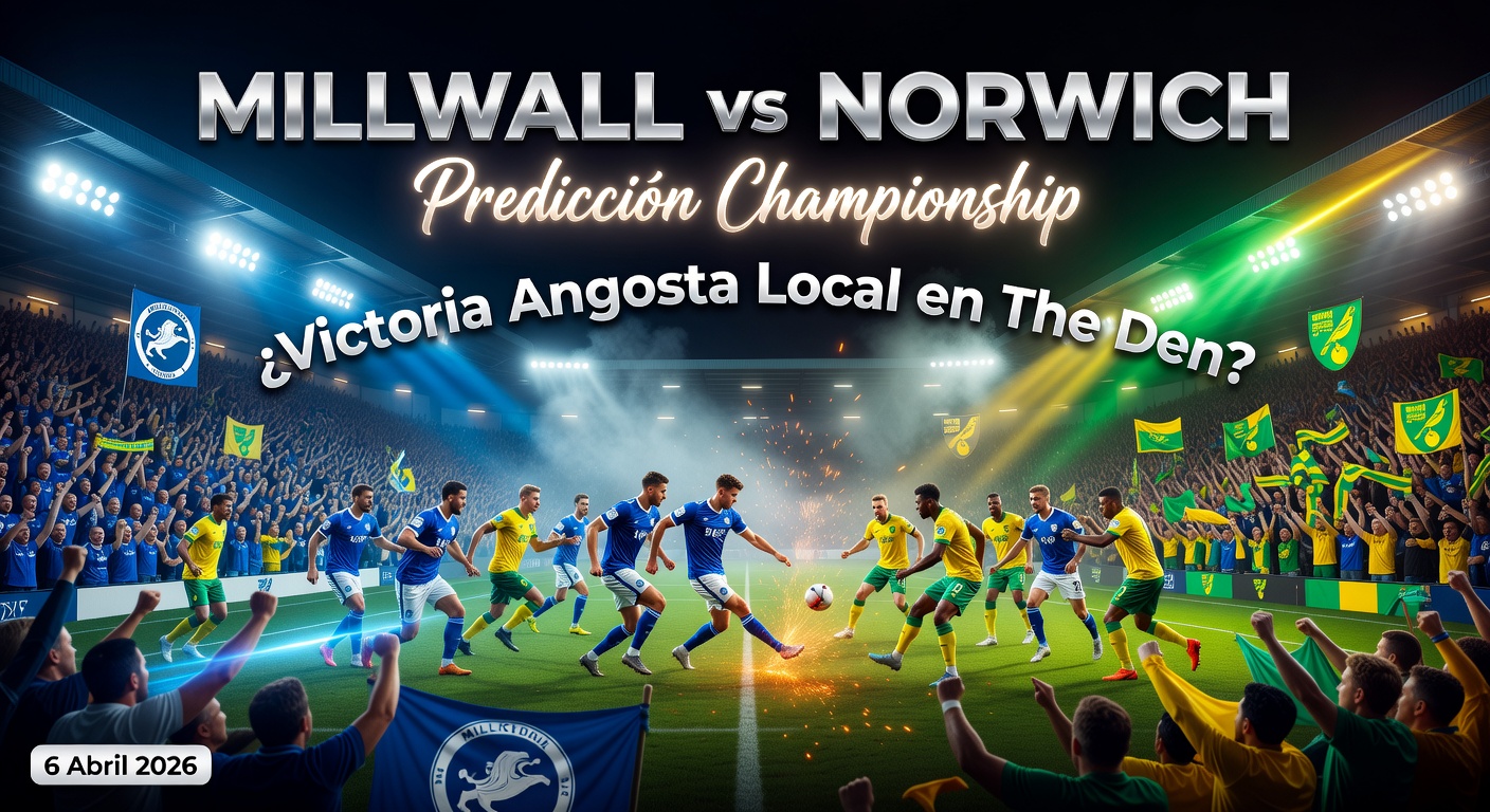 Millwall vs Norwich Pronóstico / Prediction