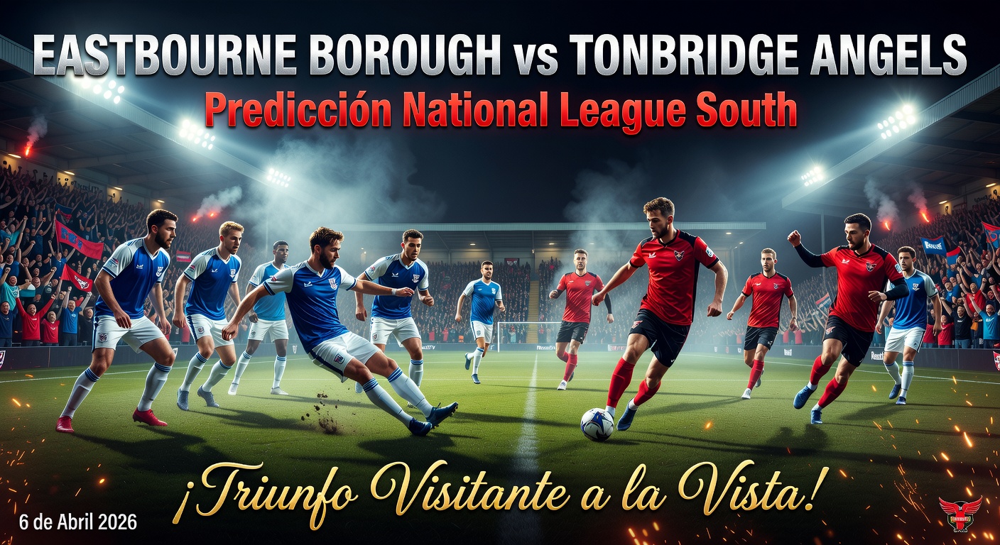Eastbourne Borough vs Tonbridge Angels Pronóstico / Prediction