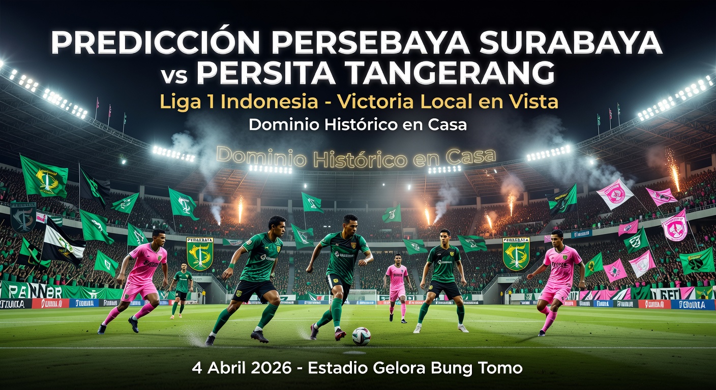 Persebaya Surabaya vs Persita Pronóstico / Prediction