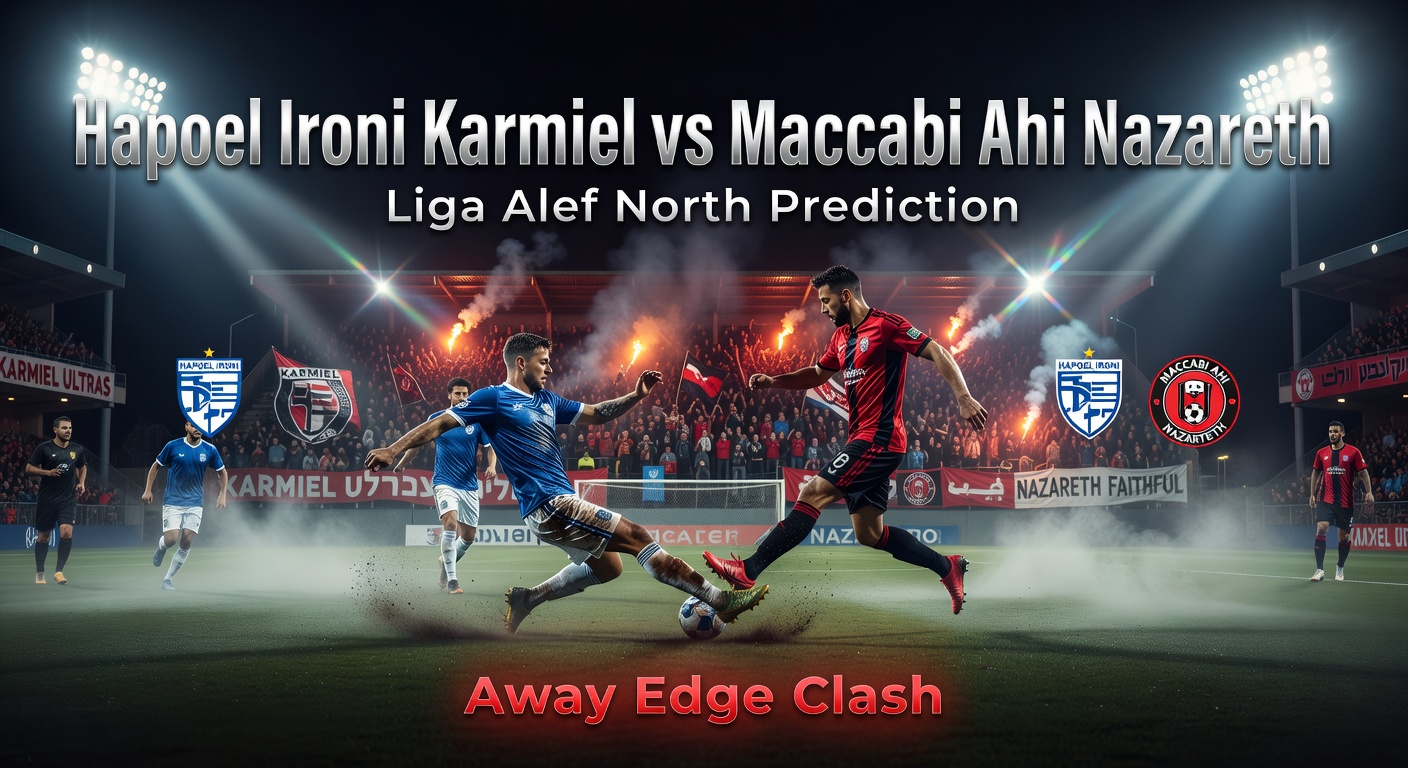 Hapoel Ironi Karmiel vs Maccabi Ahi Nazareth Pronóstico / Prediction