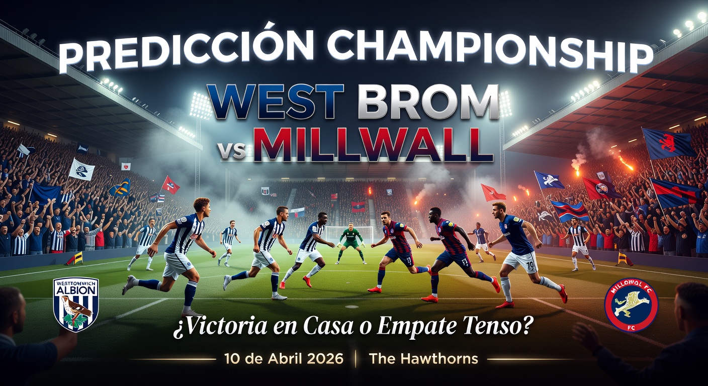 West Brom vs Millwall Pronóstico / Prediction