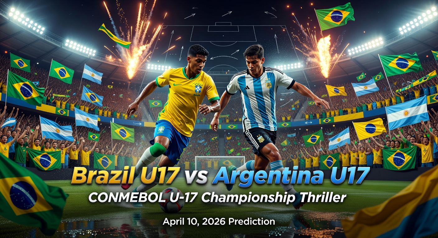 Argentina U17 vs Brazil U17 Pronóstico / Prediction