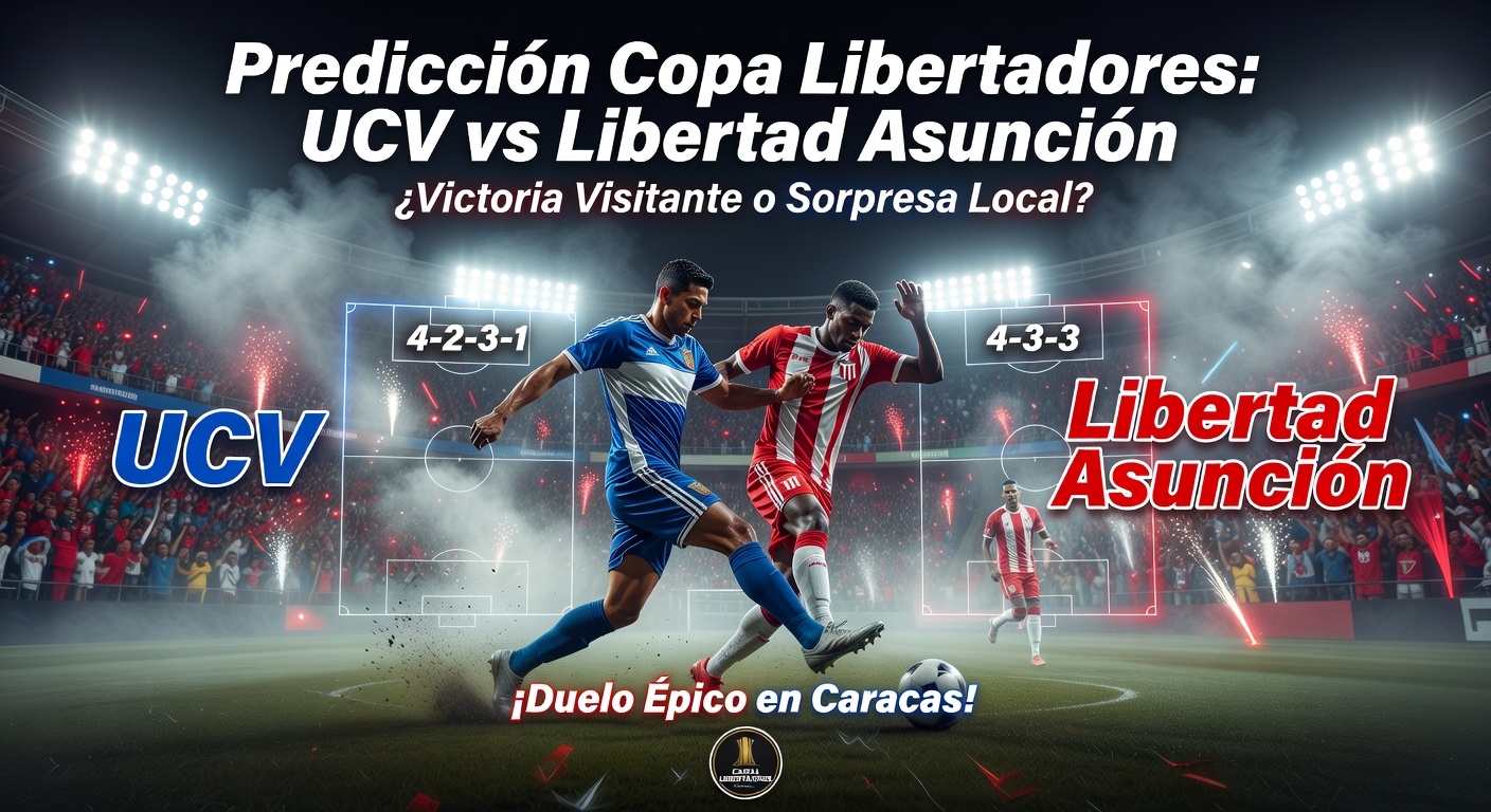 UCV vs Libertad Asuncion Pronóstico / Prediction