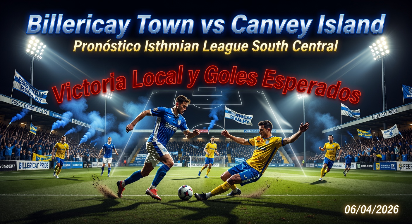 Billericay Town vs Canvey Island Pronóstico / Prediction