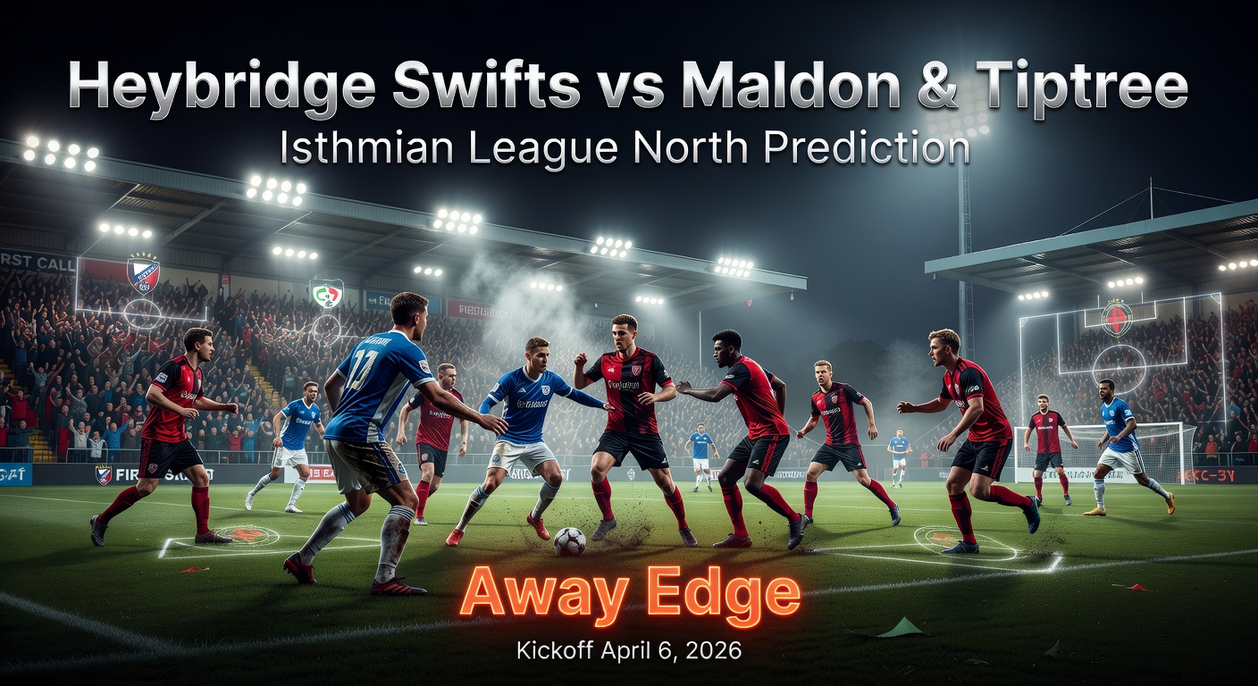 Heybridge Swifts vs Maldon & Tiptree Pronóstico / Prediction
