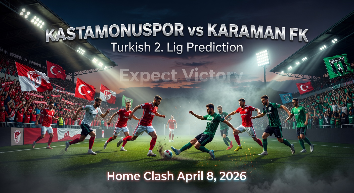 Kastamonuspor vs Karaman FK Pronóstico / Prediction
