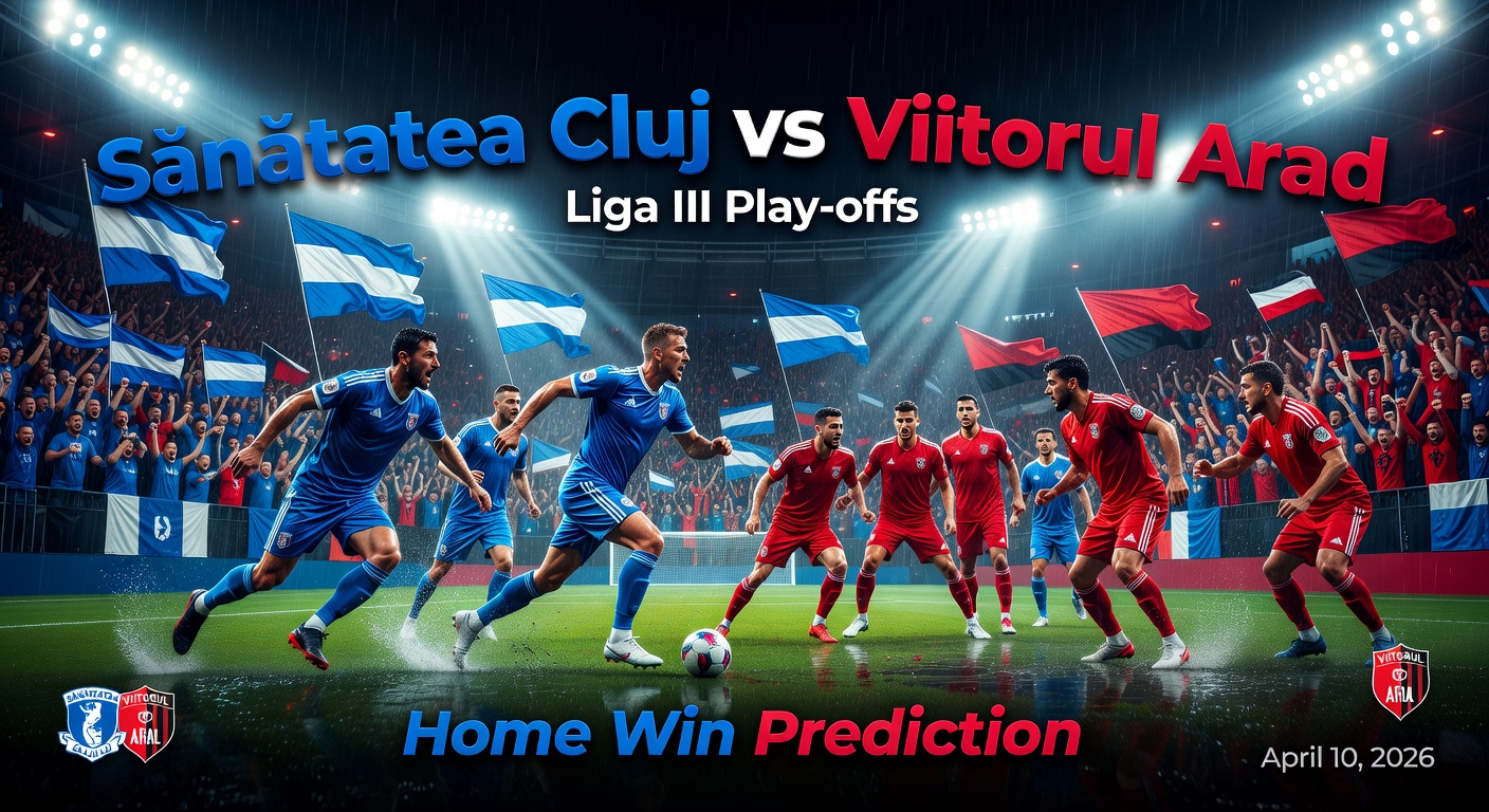 Sănătatea Cluj vs Viitorul Arad Pronóstico / Prediction