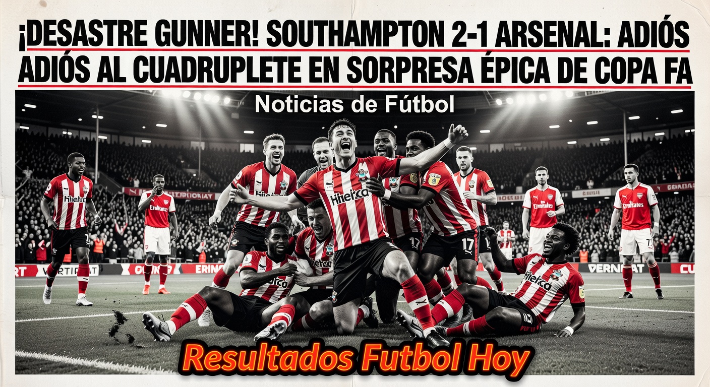 Southampton 2-1 Arsenal: FA Cup Upset (The Analyst, 7 hours ago)